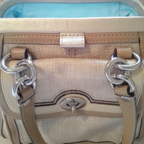 NWOT VTG COACH CLUTCH HANDBAG MAKE OFFER - Picture 8 of 12